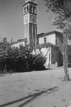 Septiembre de 1952: Iglesia de San Vigilio en Dosson.